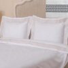Double Sheet Set 5 Lines - White / Charcoal