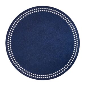 Dots Placemat - Navy blue