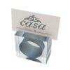 Place Card Holder Napkin Ring - Grey